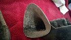 Vintage Dual Black Car/Truck Horns Hi/Lo With Brackets 1950s 60s — photo 7