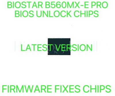 BIOSTAR B560MX-E PRO, NO PASSWORD FIRMWARE FIXES BIOS CHIP LATEST VERSION