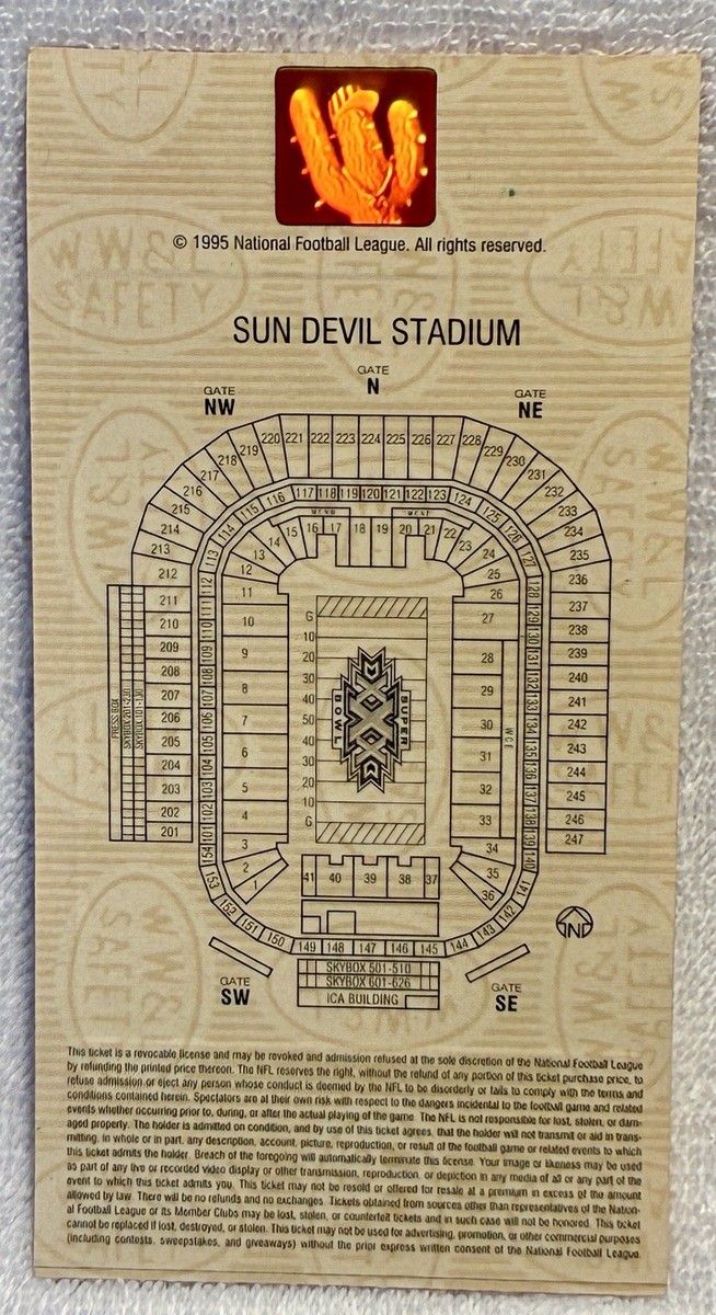 Super Bowl XXX 30 Pittsburgh Steelers vs Dallas Cowboys Original