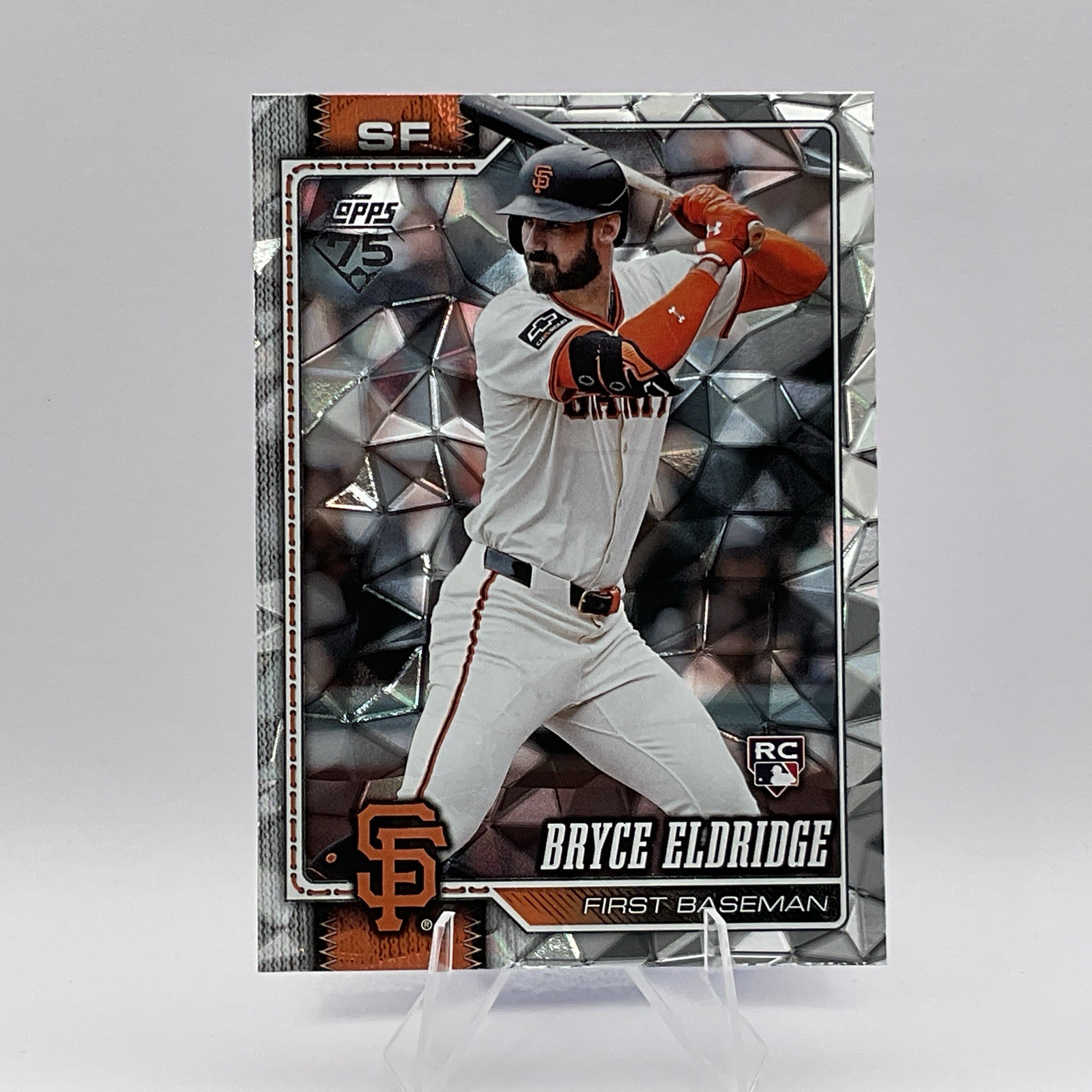 2026 Topps Series 2 BRYCE ELDRIDGE (RC) #406 Diamante Foil San Francisco Giants