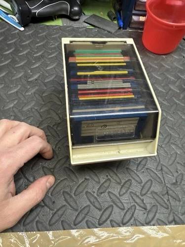 Lot Of Computer Diskettes Disquettes Disks Vintage With Case