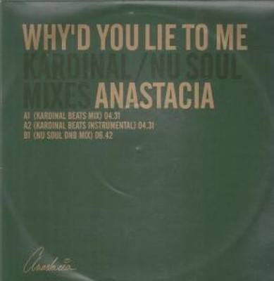 Anastacia, Why'd You Lie To Me, (12'', Promo), NM or M-, 4287739194