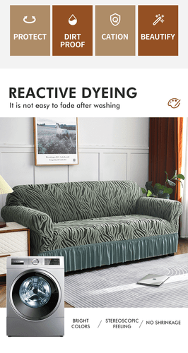 1/2/3/4 Seater High Elastic Stretch Lounge Sofa Covers Slipcover Couch Protector - Picture 6 of 27