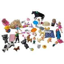 Lot of 46 Assorted Disney Miscellaneous Figures Toys Vintage Mixed