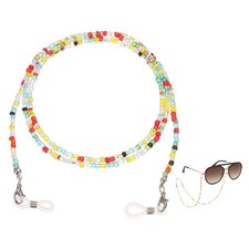 Eyeglass Chains for Women, Eyeglass Holder Bead Chains for Glasses, Multicolor
