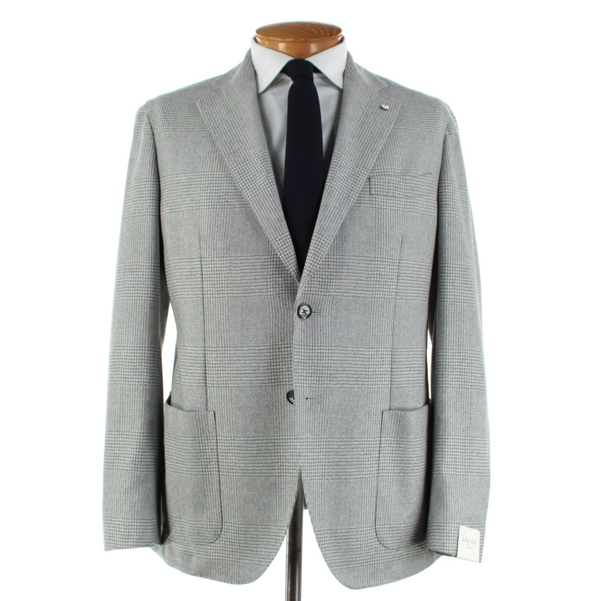 L.B.M. 1911 NWT 100% Wool Sport Coat Size 52R (42R US) In Gray