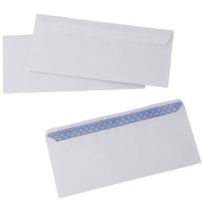 10 Envelope Peel and Seal with Security Tint Pack of 100