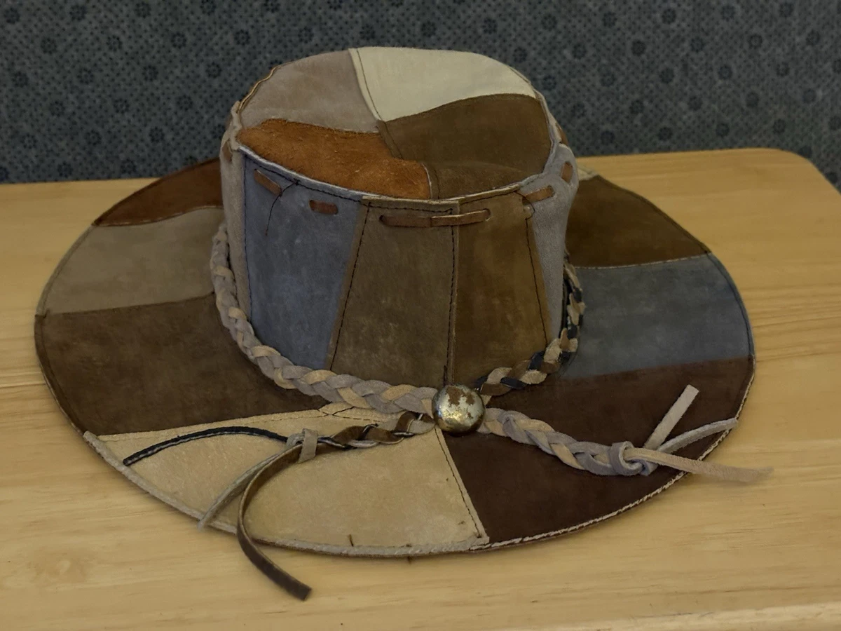 Hippy Leather Vintage Hats for Women for sale | eBay