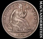 1877 Seated Liberty Half Dollar- Scarce Better Date No Reserve #i7850