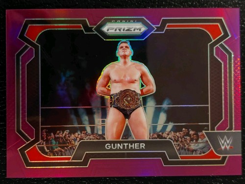 2024 Panini Prizm WWE Gunther #50 Purple Prizm /149