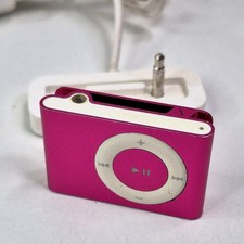 Pink Apple iPod shuffle 2nd Gen Clip On A1204 1 GB Tested