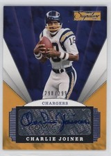 2020 Panini Chronicles Signature Series 298/299 Charlie Joiner Auto HOF 1oq2