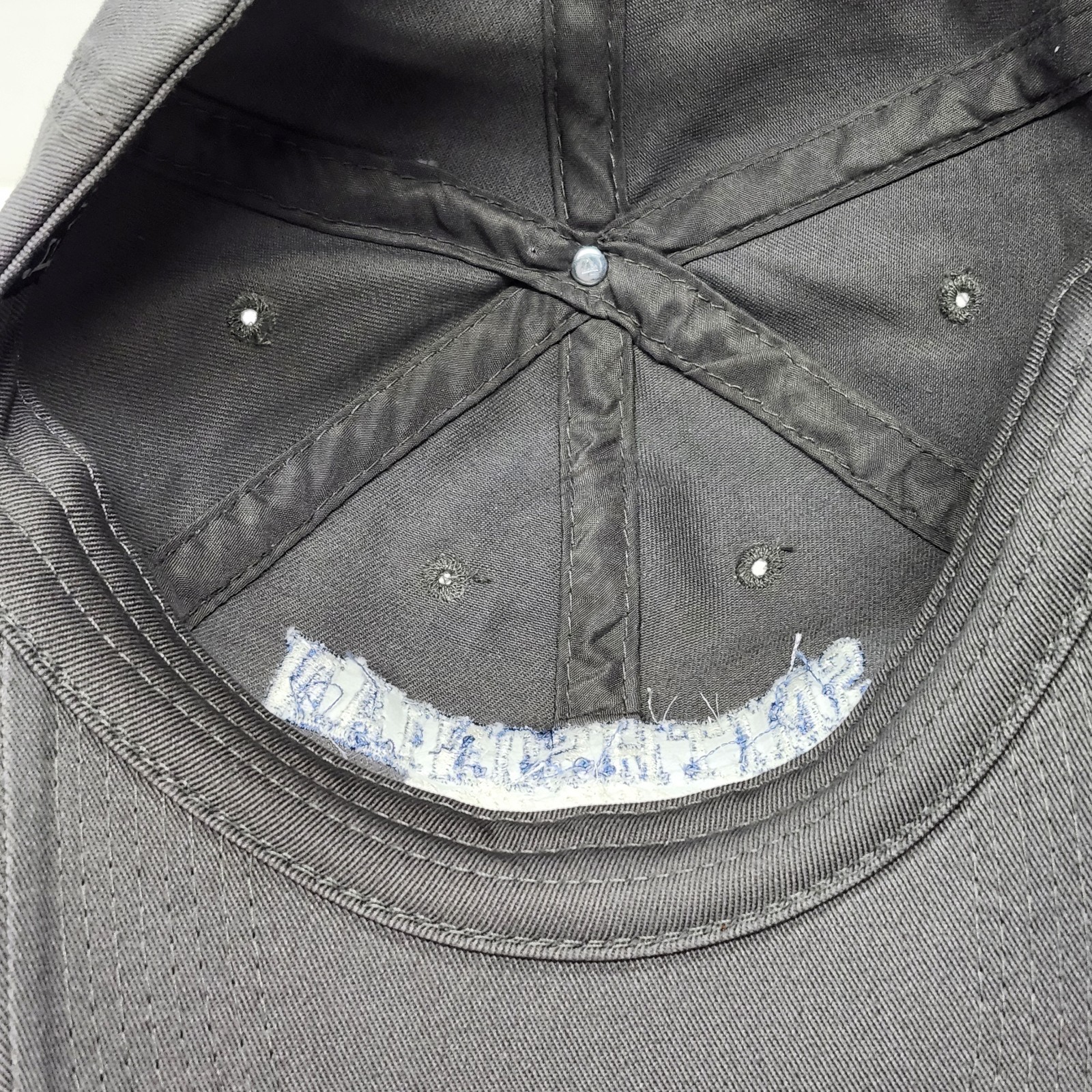 Smithsonian Institution Hat Cap Gray Embroidered … - image 8