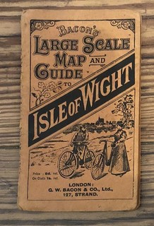 Isle Of Wight Bacon's Large Scale Map