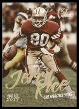2019 Panini Luminance Vintage Performers Jerry Rice San Francisco 49ers #VP-10