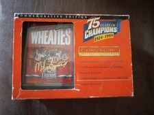 1980 Olympic Hockey Team 75 Years of Champions 24K GOLD Signature Wheaties Box