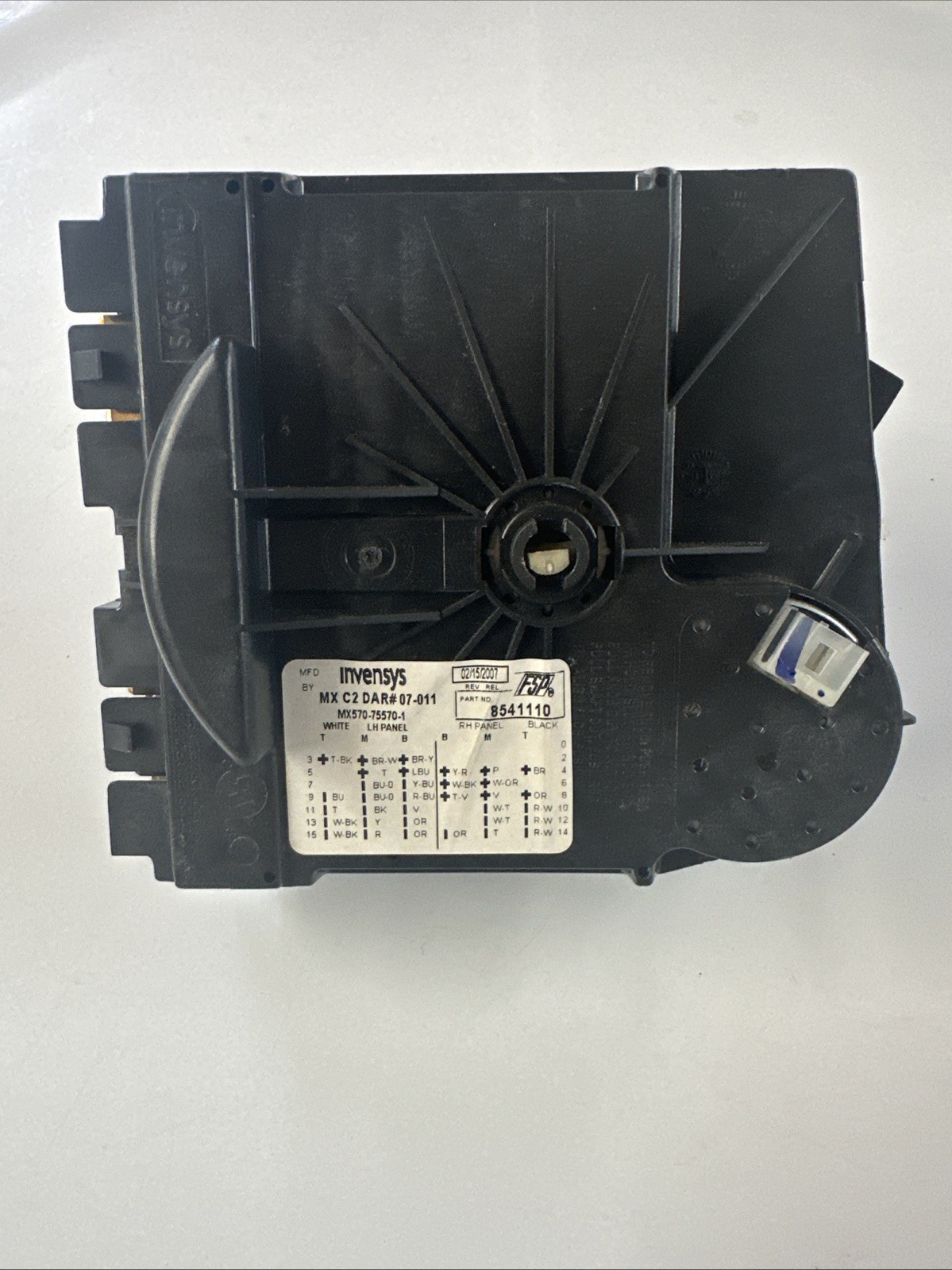 Whirlpool Kenmore Washer Timer WP 8541110 Replacement Part