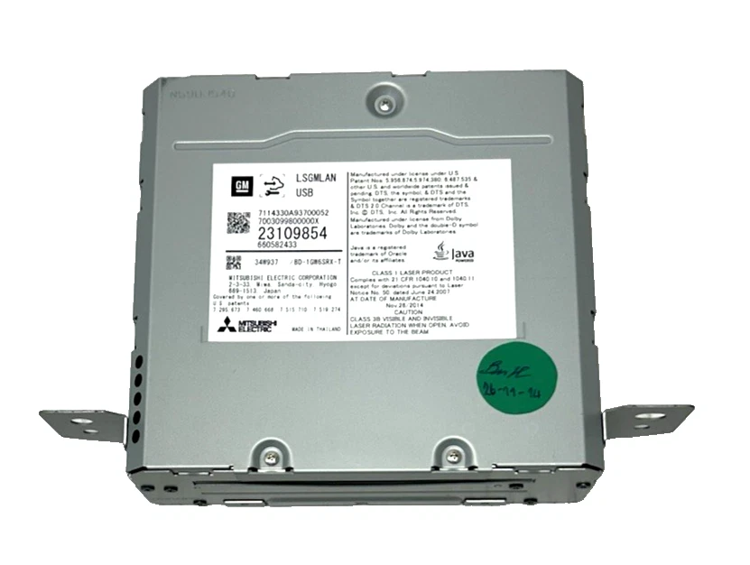 23109854 OEM ACDelco Dash Mounted CD Player 2016-2016 Chevrolet Silverado 1500 - Image 3 of 4