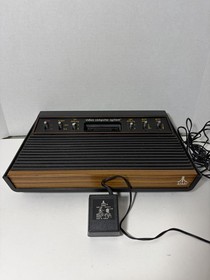 1978 Retro Atari 2600 'Light Sixer' Six Switch Console, w/ 2 games!