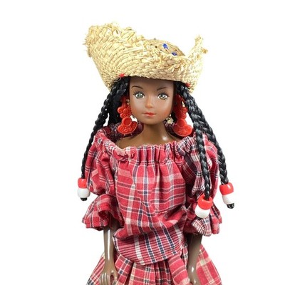 Jamaican Braided Hair Heritage Doll