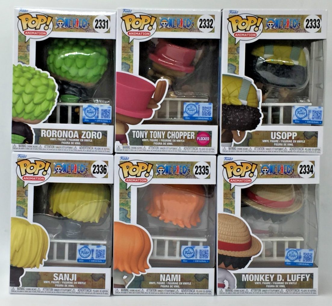 Funko Pop! One Piece Build a scene Funko SE Luffy Nami Chopper