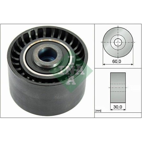 Umlenk /FüHrungsrolle Zahnriemen Schaeffler INA 532 0395 10 FüR CitroëN Peugeot-image
