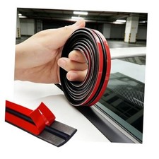 T-Seal Car Sunroof Seal,Trimable Car Windshield Rubber Seal Strip for 23Ft