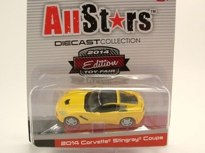 Chevrolet Corvette Stingray C7 2014 gelb Modellauto 1:64 Maisto