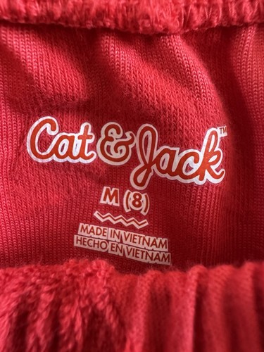 Cat & Jack 4th Of July Red Stars Romper Girls Size 8 (M) - Picture 2 of 11