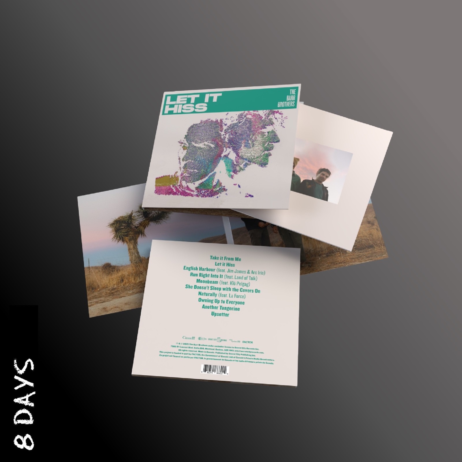 The Barr Brothers - Let it Hiss - CD - Presale Ships By 17/10/25