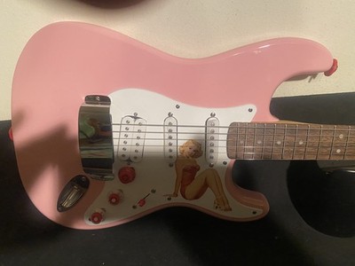 Shell Pink Squier by Fender Bullet (HSS) Stratocaster (REVISED)