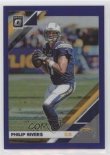 2019 Panini Donruss Optic Purple Prizm 18/50 Philip Rivers #49 0gg