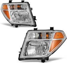 Headlights For 2005-2008 Nissan Frontier 2005-2007 Pathfinder Headlamps Wbulbs