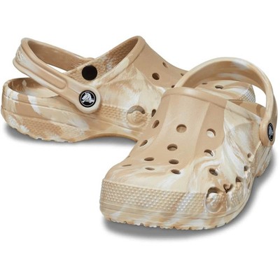 Crocs Unisex Baya Marbled Clog Chai Multi - US Men 5 Women 7 EU 37-38