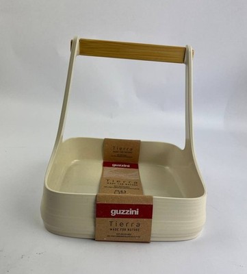 Guzzini Tisch Servierwagen Tierra All Together Recycled Milk White 179300156