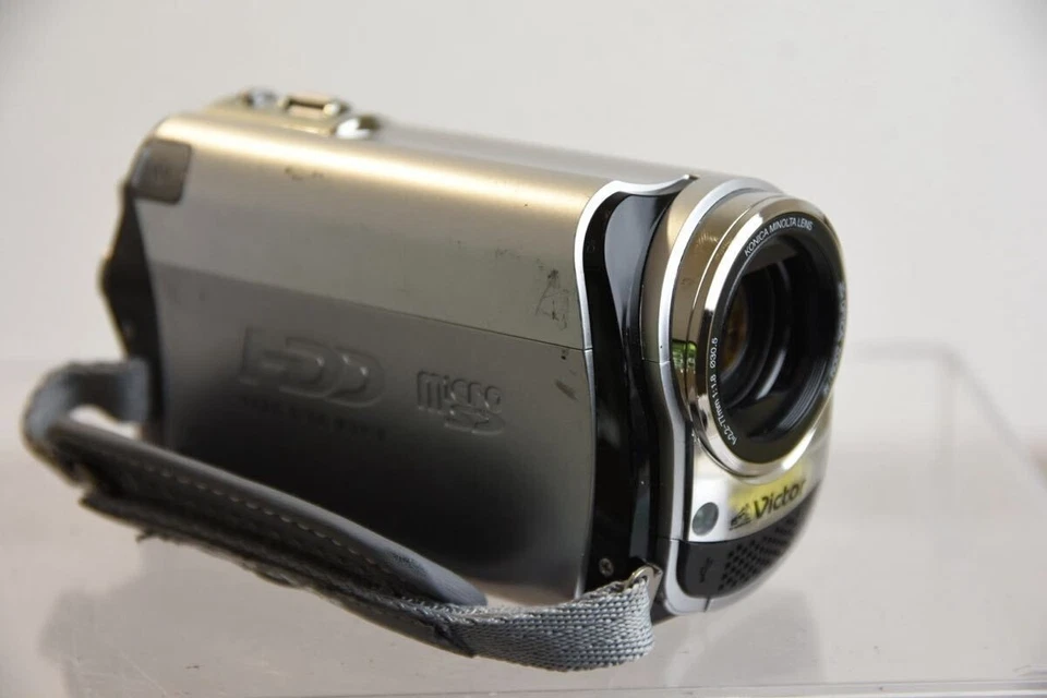 JVC GZ MG35 Everio 30GB HDD Digital Media Camcorder Silver 35x Used Japan Tested - Image 4 of 4
