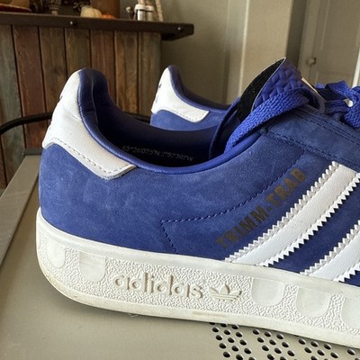 Adidas Trimm Trab Men's Sneakers 9.5 ART BD7628 Cobalt Blue Nice