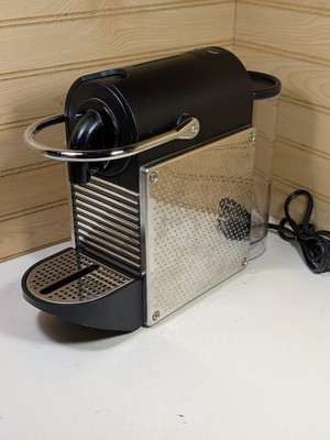 Nespresso Pixie Type D60 Espresso Coffee Machine Black/Chrome. Tested