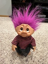 Vintage Dam Troll Doll With Outfit