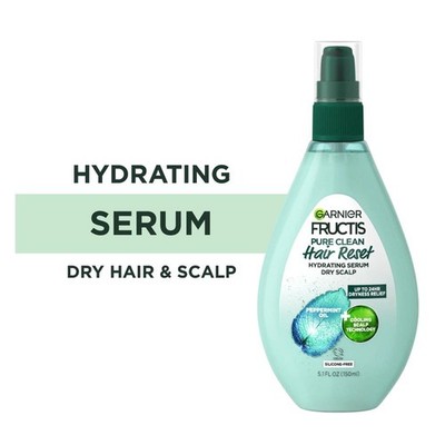 New Garnier Fructis Hydrating Hair Serum with Peppermint Oil, 5.1 fl oz