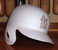 ST. LOUIS CARDINALS TOMMY EDMAN GAME WORN USED PLAYERS WEEKEND BATTING HELMET