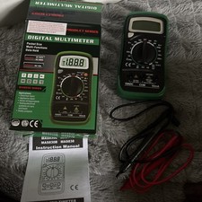 Digital Multimeter Pocket Size And counts 2000 LCD Display Used Twice