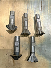 5pc Dovetail End Mill Milling Machine Cutters Machinist Tool Maker Box Clean Out