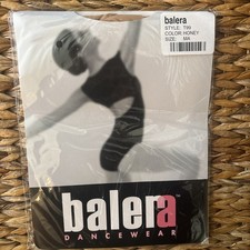 Footed Dancewear Tights Balera Style T99 Color Honey Size Medium Adult MA