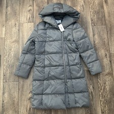 $298 Jason Wu Puffer Hooded Side Zipping Coat Women’s Size XS Grey New