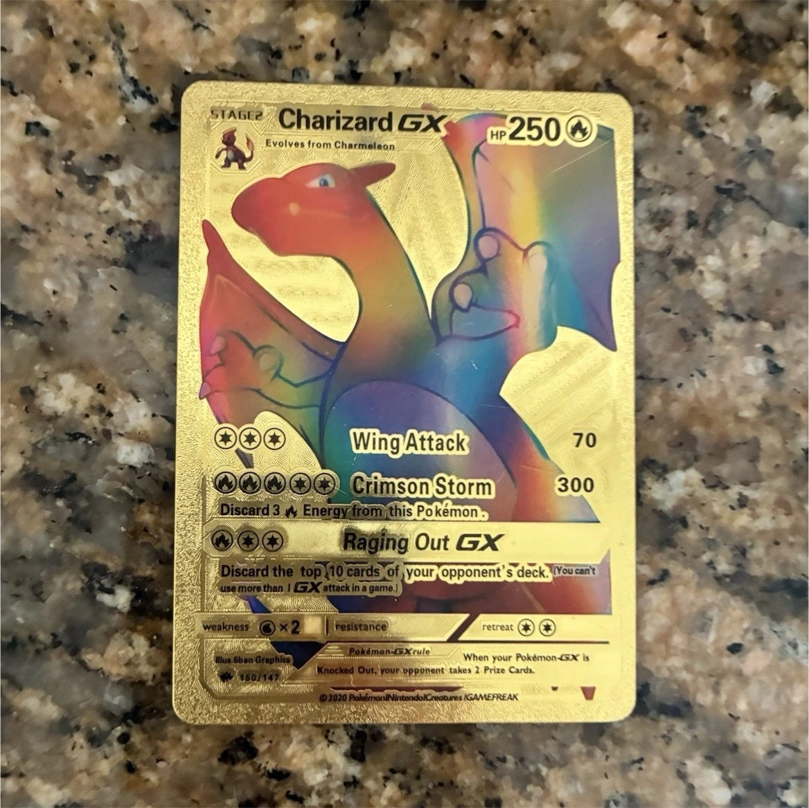 Charizard GX 011/051 Sm3h: to Have Seen the Battle Rainbow for
