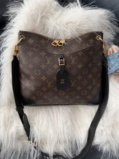 Authentic Louis Vuitton Odeon MM Noir Shoulder Bag M45352 Discontinued