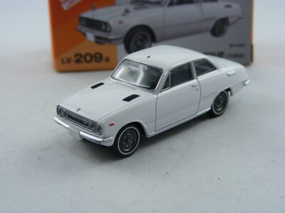 '70 Isuzu Bellett 1800 GT in weiß, Tomytec Tomica Limited Vintage LV-209a, 1/64