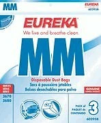 3 Genuine OEM Eureka 60295B STYLE MM VACUUM CLEANER BAGS