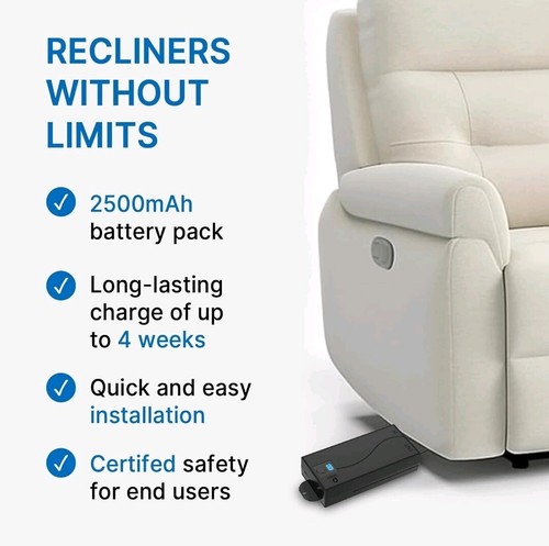 Battery Pack For Recliner Works With G Plan And 95% Of Other Manufacturers - Picture 2 of 15